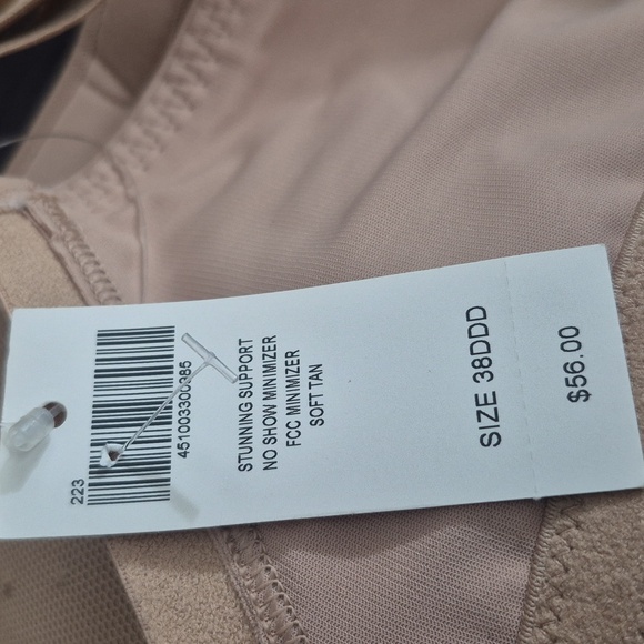 38DDD Soma Stunning Support No Show Minimizer UW Bra Nude - Picture 6 of 8
